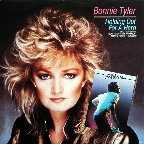 bonnie tyler holding out for a hero portrait
