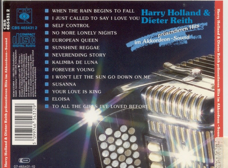 Holland & Reith - Prasentieren Hits Im Akkordeon Sound Holland & Reith - Prasentieren Hits Im Akkordeon Sound