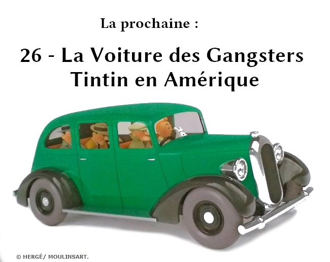 Les Voitures de Tintin (Echelle 1:24) - Hachette - N°31 La Mercedes de  Tintin (Tintin